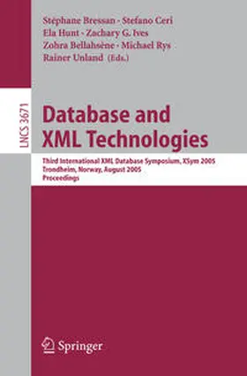 Bressan / Ceri / Hunt |  Database and XML Technologies | eBook | Sack Fachmedien