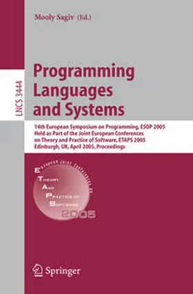 Sagiv | Programming Languages and Systems | E-Book | sack.de