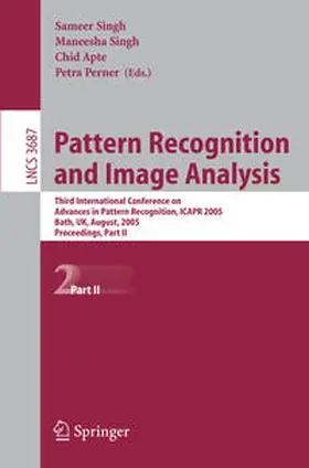 Singh / Apte / Perner |  Pattern Recognition and Image Analysis | eBook | Sack Fachmedien