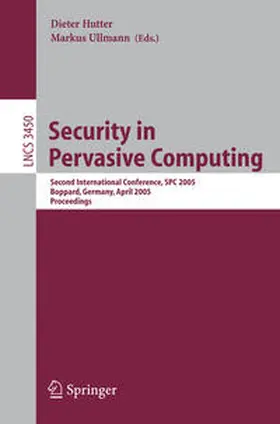Hutter / Ullmann |  Security in Pervasive Computing | eBook | Sack Fachmedien