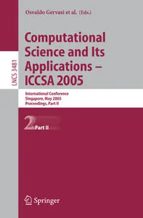 Gervasi / Gavrilova / Kumar | Computational Science and Its Applications - ICCSA 2005 | E-Book | sack.de