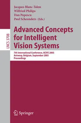 Philips / Popescu / Scheunders |  Advanced Concepts for Intelligent Vision Systems | eBook | Sack Fachmedien