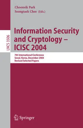 Park / Chee | Information Security and Cryptology - ICISC 2004 | E-Book | sack.de