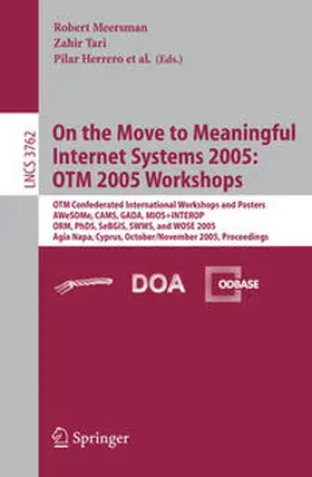 Tari |  On the Move to Meaningful Internet Systems 2005: OTM 2005 Workshops | eBook | Sack Fachmedien