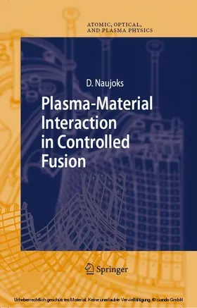 Naujoks | Plasma-Material Interaction in Controlled Fusion | E-Book | sack.de