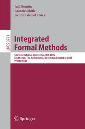 Romijn / Smith / van de Pol | Integrated Formal Methods | E-Book | sack.de