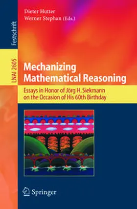 Hutter / Stephan |  Mechanizing Mathematical Reasoning | eBook | Sack Fachmedien