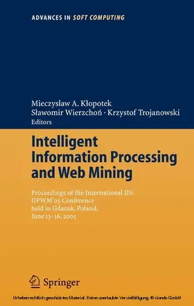 Klopotek / Wierzchon / Trojanowski | Intelligent Information Processing and Web Mining | E-Book | sack.de