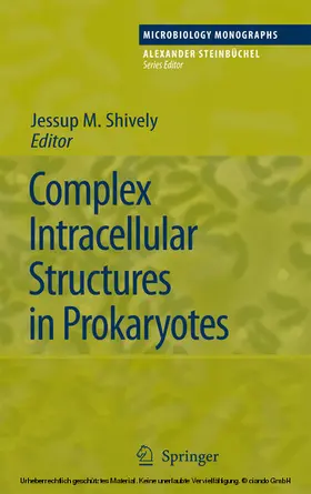 Shively | Complex Intracellular Structures in Prokaryotes | E-Book | www.sack.de