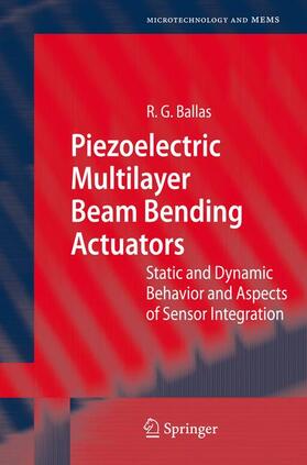 Ballas |  Piezoelectric Multilayer Beam Bending Actuators | Buch |  Sack Fachmedien