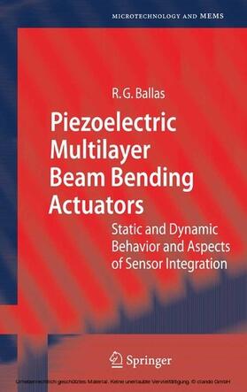 Ballas | Piezoelectric Multilayer Beam Bending Actuators | E-Book | sack.de