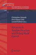 Edwards / Fridman / Fossas Colet |  Advances in Variable Structure and Sliding Mode Control | Buch |  Sack Fachmedien