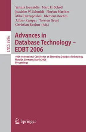 Ioannidis / Scholl / Schmidt | Advances in Database Technology - EDBT 2006 | E-Book | sack.de