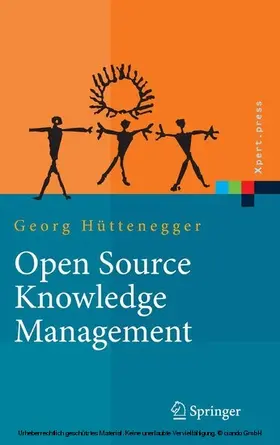 Hüttenegger | Open Source Knowledge Management | E-Book | www.sack.de
