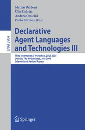 Baldoni / Endriss / Omicini |  Declarative Agent Languages and Technologies III | eBook | Sack Fachmedien