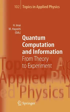 Imai / Hayashi | Quantum Computation and Information | E-Book | sack.de