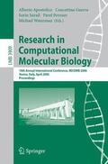 Apostolico / Guerra / Waterman |  Research in Computational Molecular Biology | Buch |  Sack Fachmedien