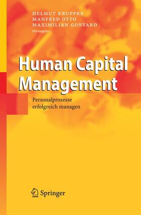 Kruppke / Otto / Gontard |  Human Capital Management | Buch |  Sack Fachmedien