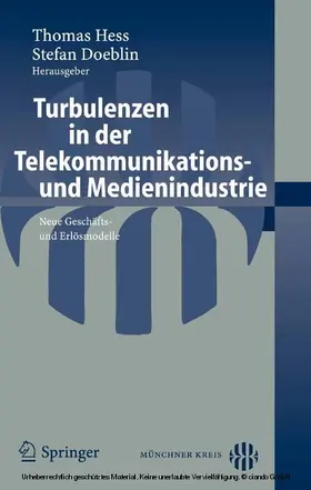 Hess / Doeblin | Turbulenzen in der Telekommunikations- und Medienindustrie | E-Book | www.sack.de