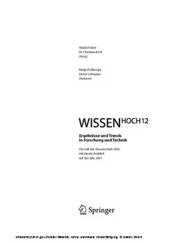 Podbregar / Frater / Lohmann |  Wissen Hoch 12 | eBook | Sack Fachmedien