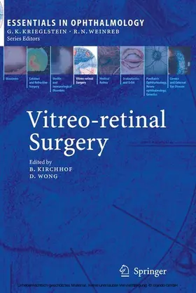 Kirchhof / Wong | Vitreo-retinal Surgery | E-Book | www.sack.de
