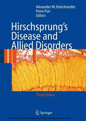 Holschneider / Puri |  Hirschsprung's Disease and Allied Disorders | eBook | Sack Fachmedien