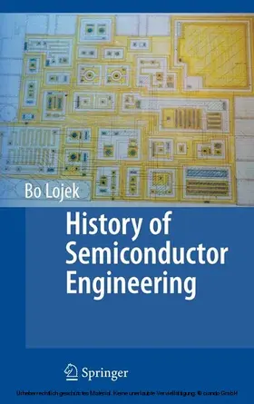 Lojek |  History of Semiconductor Engineering | eBook | Sack Fachmedien