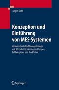Kletti |  Konzeption und Einführung von MES-Systemen | Buch |  Sack Fachmedien