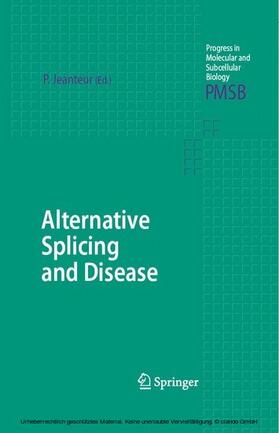 Jeanteur |  Alternative Splicing and Disease | eBook | Sack Fachmedien