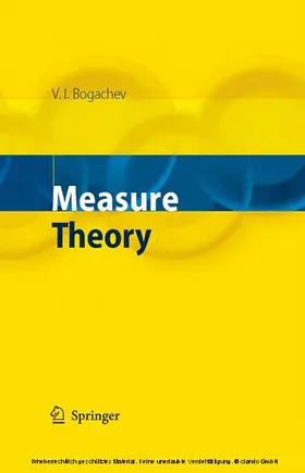 Bogachev | Measure Theory | E-Book | www.sack.de