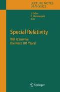 Ehlers / Lämmerzahl |  Special Relativity | Buch |  Sack Fachmedien