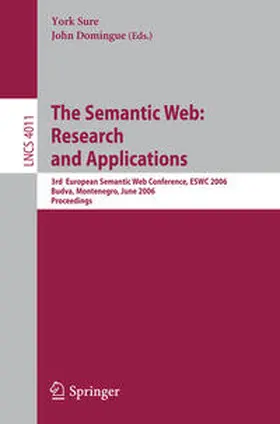 Sure / Domingue |  The Semantic Web: Research and Applications | eBook | Sack Fachmedien