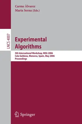 Àlvarez / Serna |  Experimental Algorithms | Buch |  Sack Fachmedien