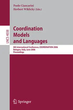 Ciancarini / Wiklicky | Coordination Models and Languages | E-Book | sack.de