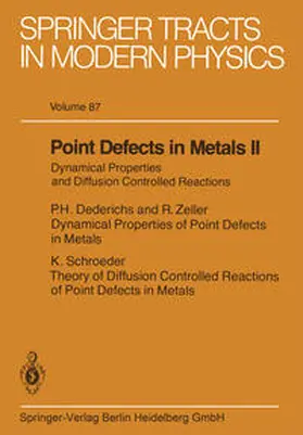  Point Defects in Metals II | eBook | Sack Fachmedien