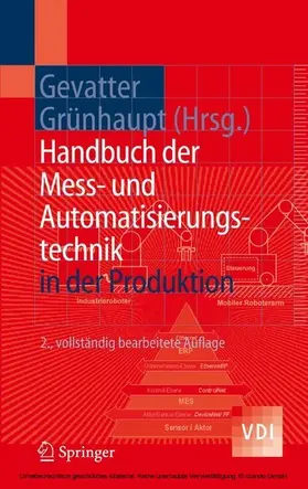 Gevatter / Grünhaupt | Handbuch der Mess- und Automatisierungstechnik in der Produktion | E-Book | www.sack.de