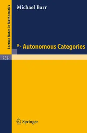 Barr |  *- Autonomous Categories | eBook | Sack Fachmedien