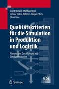 Wenzel / Weiß / Collisi-Böhmer |  Wenzel, S: Qualitätskriterien für die Simulation | Buch |  Sack Fachmedien