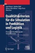 Wenzel / Weiß / Collisi-Böhmer |  Qualitätskriterien für die Simulation in Produktion und Logistik | eBook | Sack Fachmedien