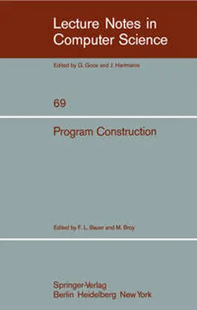 Bauer / Owicki / Dijkstra |  Program Construction | eBook | Sack Fachmedien