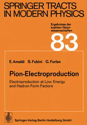 Amaldi / Fubini / Furlan | Pion-Electroproduction | E-Book | www.sack.de