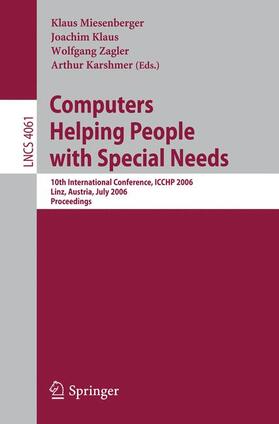 Miesenberger / Karshmer / Klaus | Computers Helping People with Special Needs | Buch | 978-3-540-36020-9 | sack.de