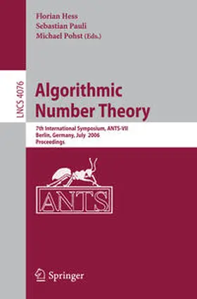 Hess / Pauli / Pohst | Algorithmic Number Theory | E-Book | sack.de