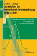 Cramer / Kamps |  Grundlagen der Wahrscheinlichkeitsrechnung und Statistik | eBook | Sack Fachmedien