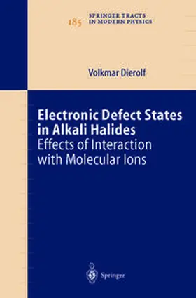 Dierolf | Electronic Defect States in Alkali Halides | E-Book | www.sack.de