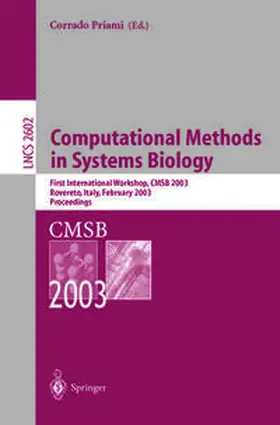 Priami | Computational Methods in Systems Biology | E-Book | sack.de