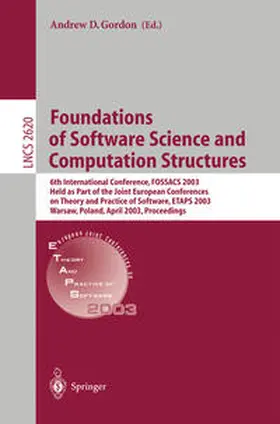 Gordon | Foundations of Software Science and Computational Structures | E-Book | sack.de