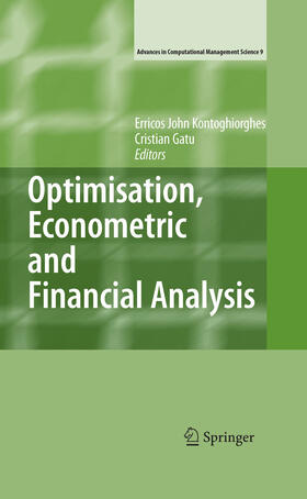 Kontoghiorghes / Gatu | Optimisation, Econometric and Financial Analysis | E-Book | sack.de