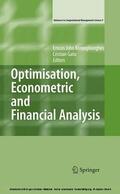 Kontoghiorghes / Gatu |  Optimisation, Econometric and Financial Analysis | eBook | Sack Fachmedien
