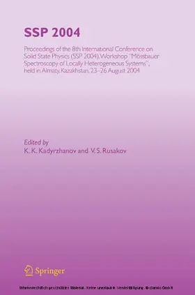 Kadyrzhanov / Rusakov |  SSP 2004 | eBook | Sack Fachmedien